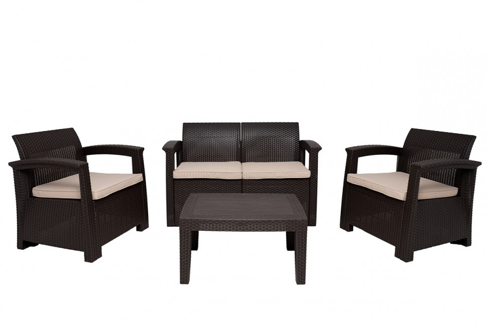 Комплект мебели Rattan Comfort 4 венге