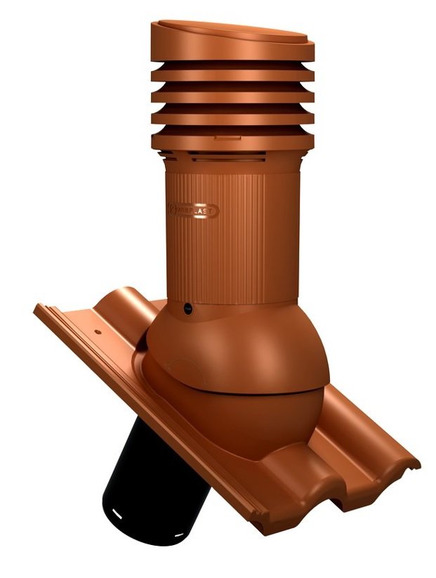 Вентиляционный выход Wirplast WiroVent EVO Е34(изолированный)
