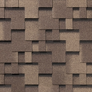 Гибкая черепица Quiet tile Gallery Палисандровое дерево