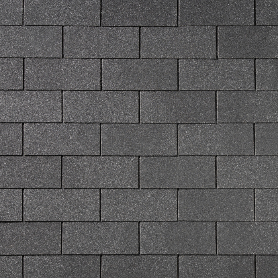 Гибкая черепица Quiet tile Brick серый