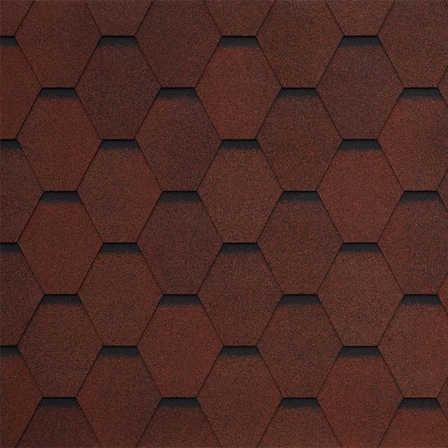 Мягкая кровля Тегола Комфорт Гарда Rosso 409