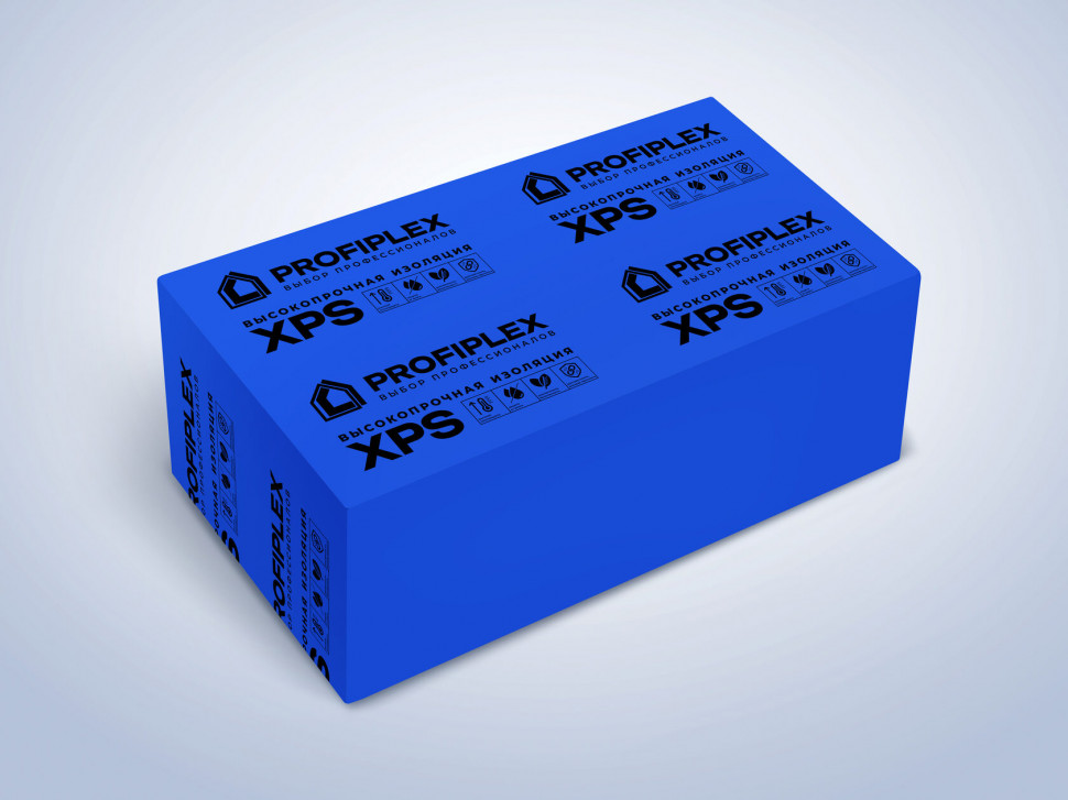 Утеплитель пенополистирол XPS Profiplex Extra 250 L 50 мм.