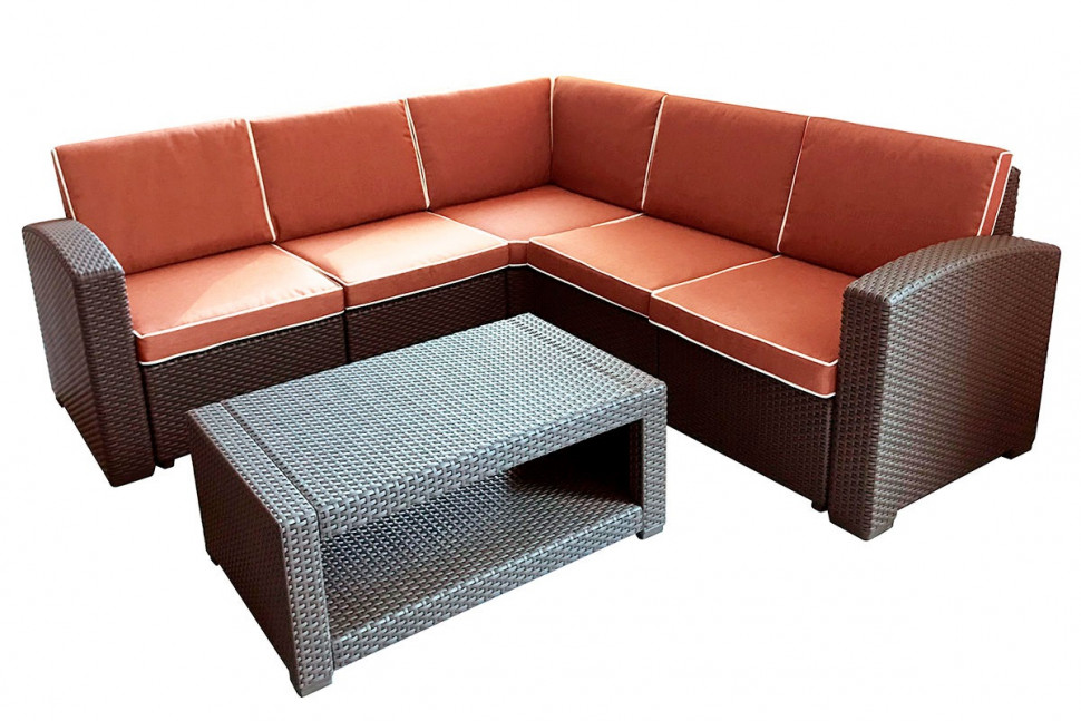 Комплект мебели Rattan Premium Corner венге