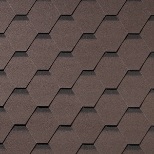 Гибкая черепица Quiet tile Shadow Тёмное дерево