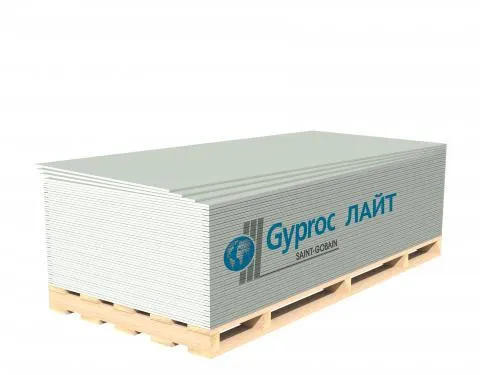 Гипсокартон Vetonit (Gyproc) ГКЛ Лайт 2500х1200х9,5 мм