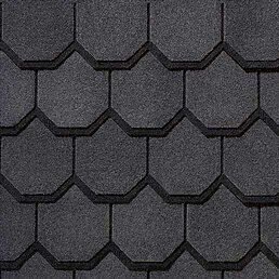 Гибкая черепица Certainteed Carriage House black pearl